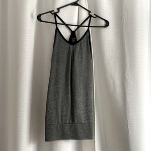 Grey work out tank
